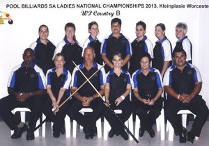 SA Ope Dames Potspel Kampioenskappe het die Overberg 